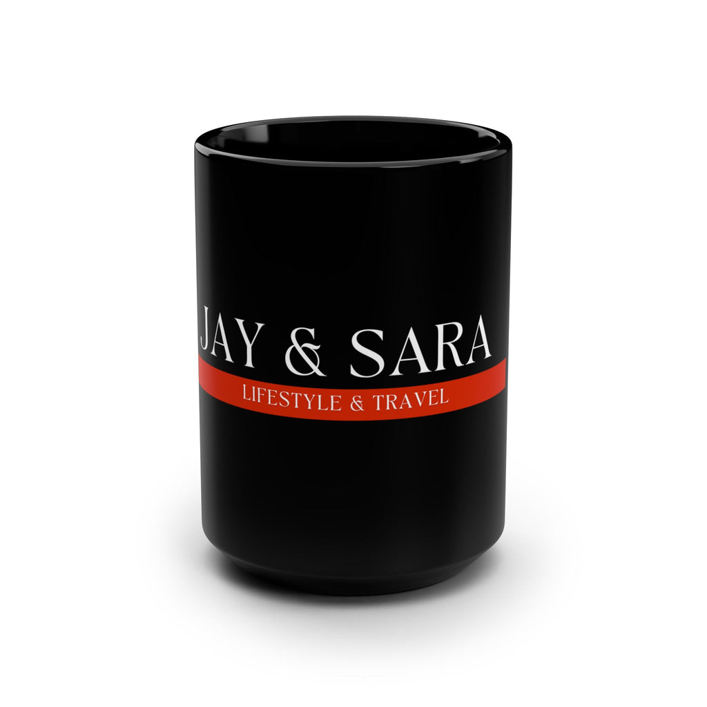 Black Mug, 15oz