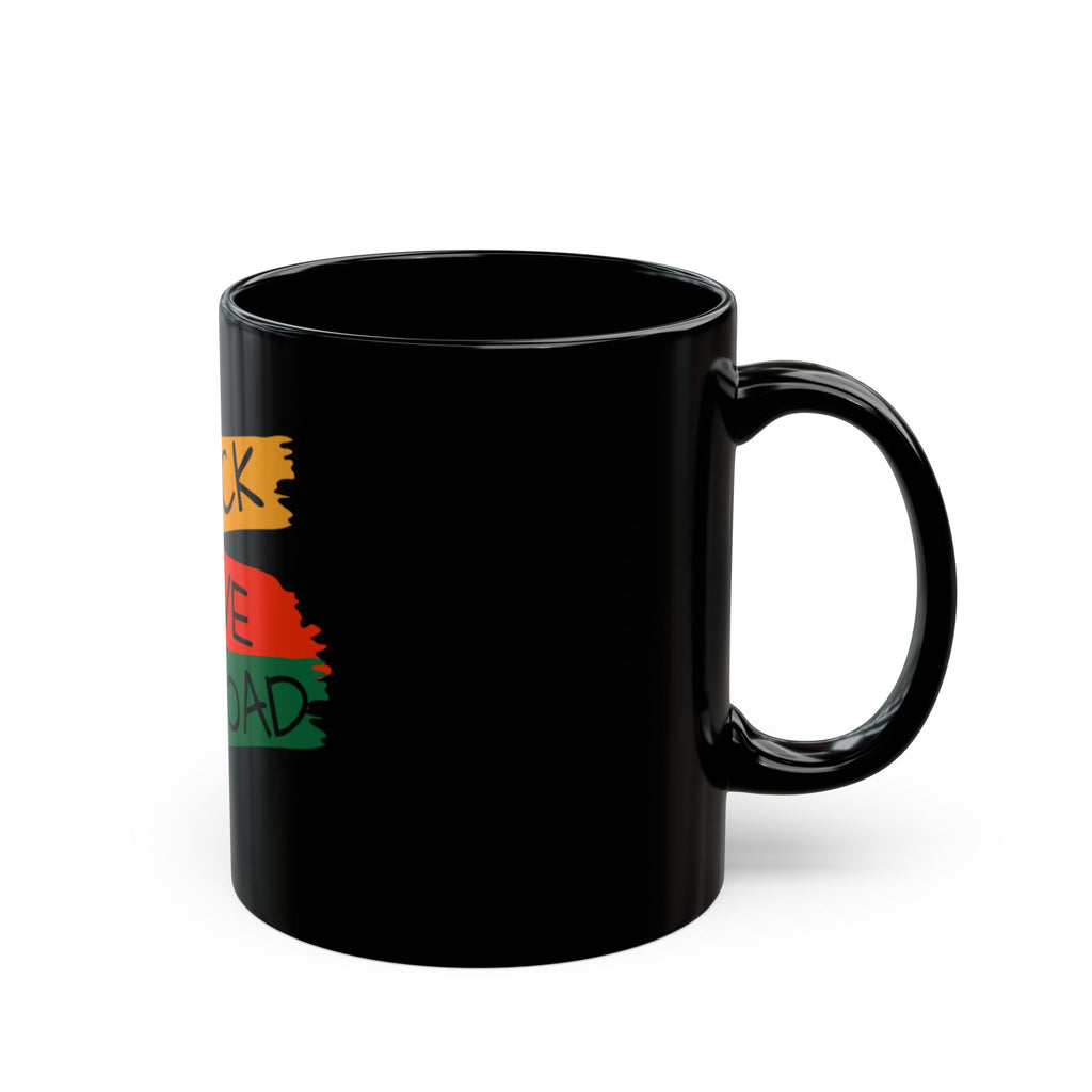 Black Mug — "Black Love Abroad" Pan-African Pride Coffee Cup (11oz & 15oz)